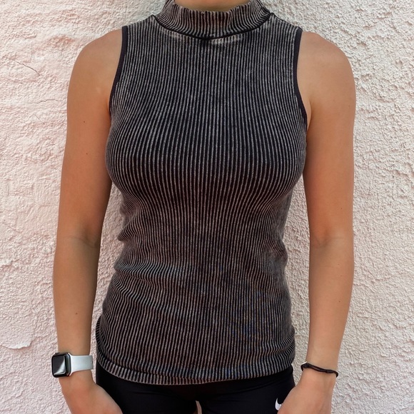 Free People Tops - Free People Intimate Ribbed Mock Neck